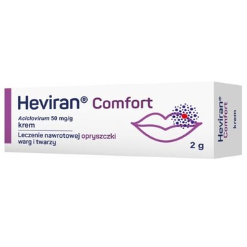 Heviran Comfort крем, 2 г