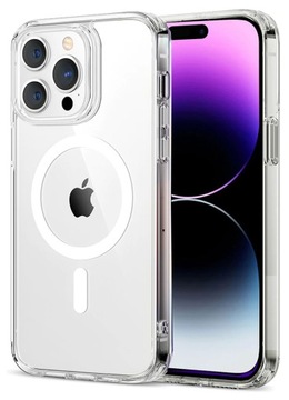 Чехол для iPHONE 15 PRO для MagSafe усиленный магнитный корпус