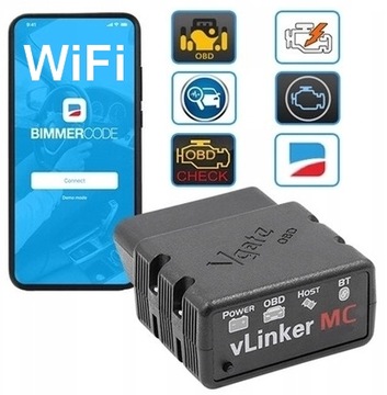Інтерфейс комп'ютера Bimmercode Forscan MotoSca WiFi