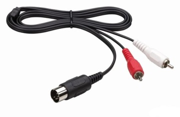 Кабель din 5 Вт. - 2x Cinch RCA wt. 1,2 м. Томсон