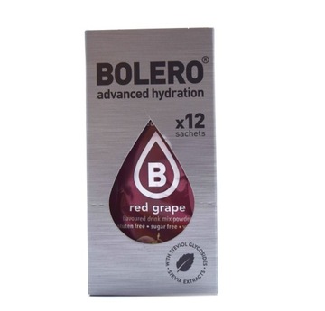 Bolero Drink Classic 12X3G LOW KCAL Vege RED GRAPE