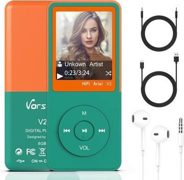 MP3 Vorstik V2 оранжевый 8 ГБ (2105)