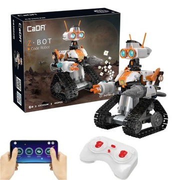 Строительные блоки CADA С. bot code ROBOT RC 462 элементы