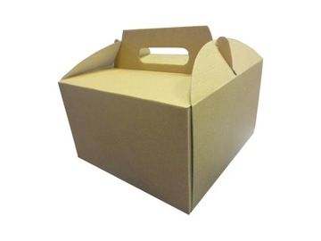 Коробка коробки для торта 26. 5x26. 5x15cm