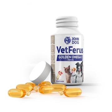 John Dog VetFerus Golden Omega-3 Fish Oil 30 капс