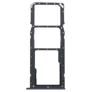 For Realme C35 sim + sim Card Tray + Micro SD Card Tray Black