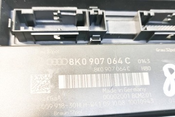 Модуль комфорту AUDI A4 (8K2, B8) 8K0907064C 2010