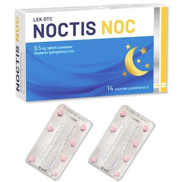 Noctis Нічний препарат безсоння доксиламін 14x