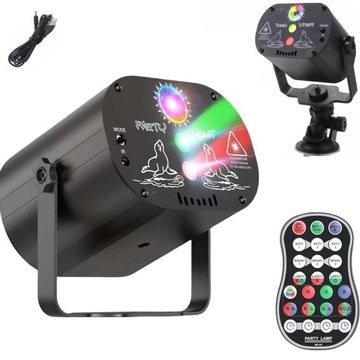 лазерний проектор диско сценічні вогні rgb Різдвяна прикраса на Хеллоуїн