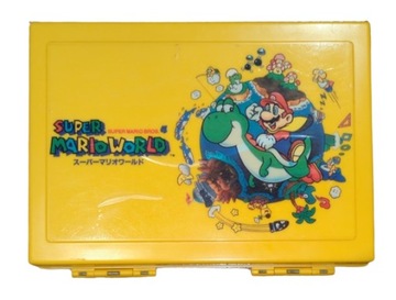 Оригинальная игровая коробка SNES Super Mario World box