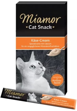 Miamor лакомство для кошек Cat Cream с сыром 75 г