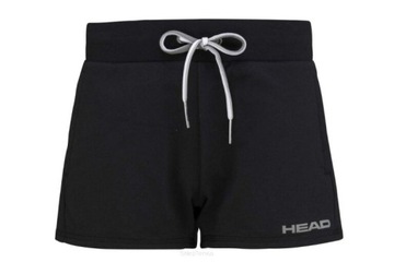 Теннисные шорты Head Club Ann Shorts черные r. L