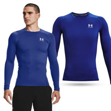 МУЖСКАЯ ФУТБОЛКА UNDER ARMOUR LONGSLEEVE, ТЕРМОАКТИВНАЯ, БЫСТРОСОХНУЩАЯ, 1361524