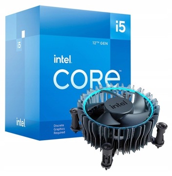 Процессор Intel Core i5-12400f 6 x 2,5 ГГц