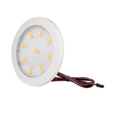Светодиодный светильник ORBIT XL 3w12v рамка белый, теплый цвет