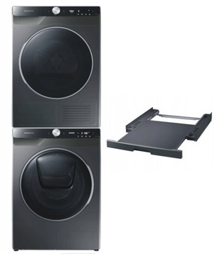 Комплект стиральной машины Samsung + сушилка 9/9KG Inox