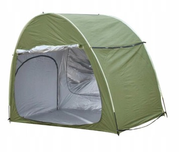 Зеленая палатка для багажника автомобиля