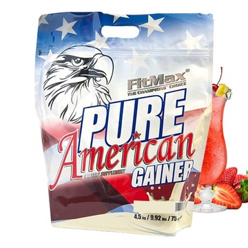 FITMAX Pure AMERICAN GAINER 4500 г вес белка WPC