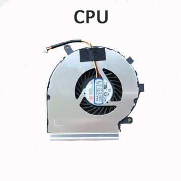 Вентилятор охолодження процесора ноутбука для MSI MS16j2 MS-16j1 Fan