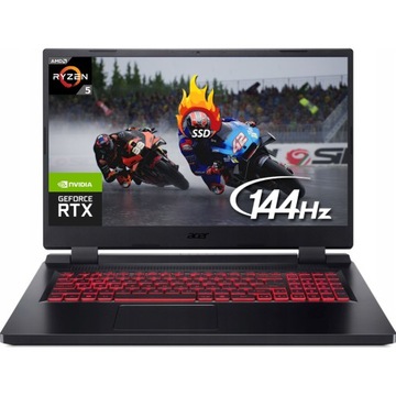 Acer Nitro 6600h 17 144 32G SSD1000 RTX3050Ti W11