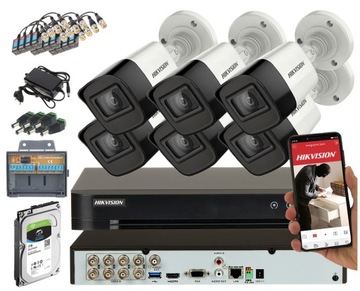Система камеры для магазина Hikvision Acusense 5 MPX