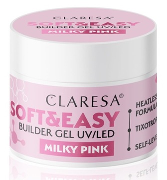 CLARESA Milky PINK строительный гель 90 г