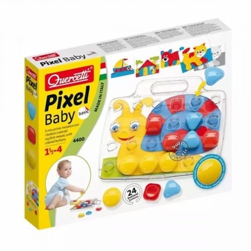 Мозаика Pixel Baby Basic 24 элемента Quercetti игрушка