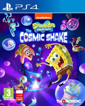 Губка Боб Квадратные Штаны: the Cosmic Shake PS4 / польская обложка