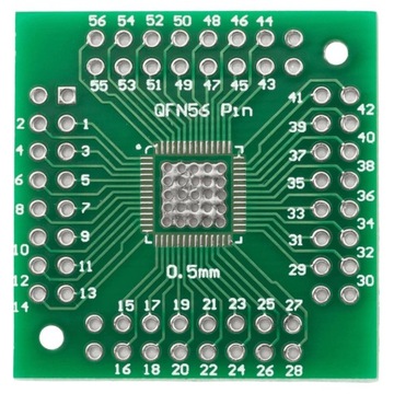 Адаптер QFN56/QFN64 0.5 для DIP