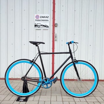 Baluma синій чорний одношвидкісний міський велосипед Розмір 53