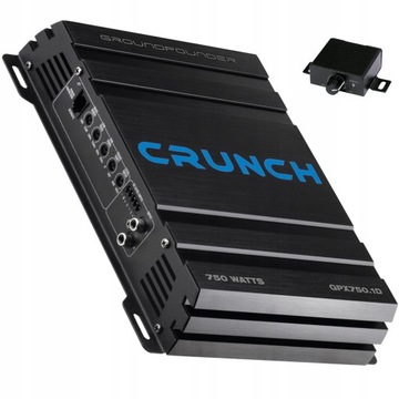 Автомобільний підсилювач Crunch GPX750. 1D 375w rms