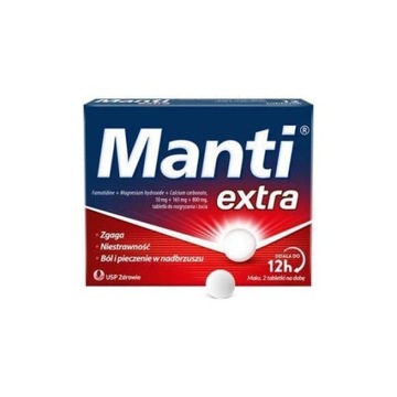 Manti Extra, таблетки, 12 шт.