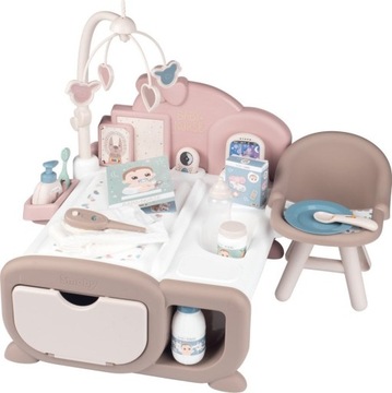 Smoby Baby Nurse электронный уголок няни + 19 аксессуаров (220379)