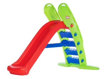 LITTLE TIKES большая горка красно-зеленая