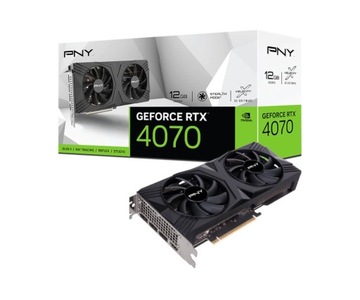 Видеокарта PNY GeForce RTX 4070 Verto Dual 12 ГБ