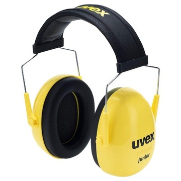 Дитячі навушники, звукоізоляційні навушники, Uvex k junior, жовтий