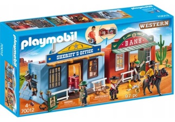 PLAYMOBIL 70012 західне місто шериф банк