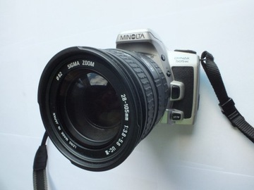 Minolta Dynax 505 si + Sigma 28-105 мм 1: 3.8-5.6
