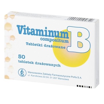 Vitaminum B compositum препарат 50 таблеток