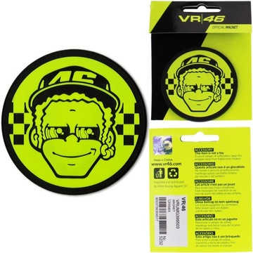 Коллекционный Магнит VR 46 VALENTINO ROSSI CERTYF I23544-2.38