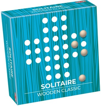 Tactic Wooden Classic Solitaire