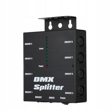 DMX512 8-канальний розподільний Підсилювач