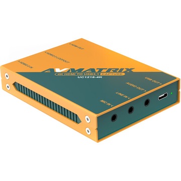 AVMATRIX UC2218-4k-подвійний HDMI до USB 3.1 Type-C Video Capture
