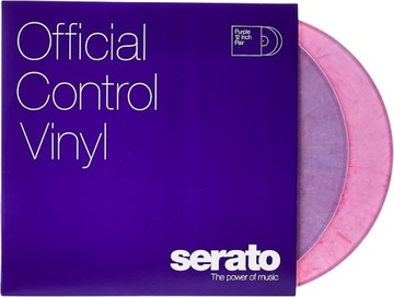 Тестовая Виниловая пластинка 2шт Serato Control Vinyl 12 " фиолетовый