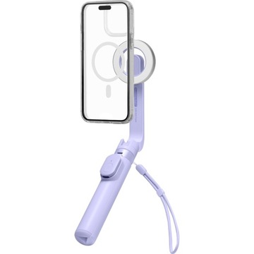 Селфі-палиця Spigen, штатив тримач штатив для MagSafe + пульт дистанційного керування BT Android / iOS