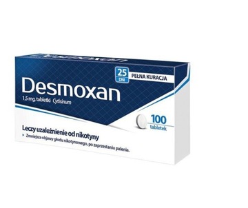 Десмоксан 1,5 мг відмова від куріння 100 таблеток