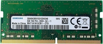 ОПЕРАТИВНА ПАМ'ЯТЬ SAMSUNG 8GB DDR4 2666V SODIMM