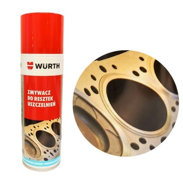 Wurth засіб для видалення силіконових клейових прокладок лаків спрей 300мл