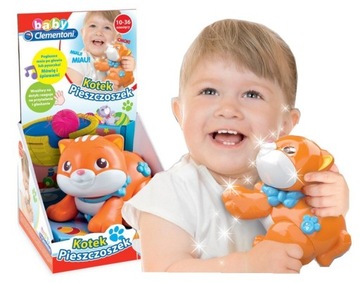 CLEMENTONI BABY Kitty Pet интерактивный котенок для малыша +10 m-cy