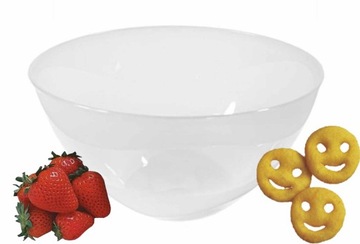 Пластикова миска для закусок, фруктів, хрустких горіхів для домашньої кухні 085l